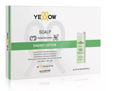 SCALP ENERGY лосьйон Yellow проти випадіння волосся 6X13 мл  YLF-0004 фото