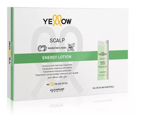 SCALP ENERGY лосьон Yellow против выпадения волос 6X13 мл  YLF-0004 фото