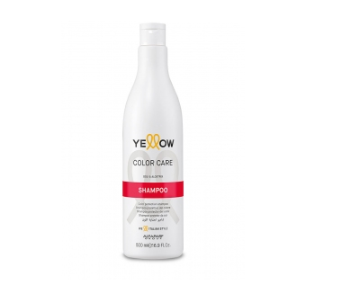 Шампунь для окрашенных волос Yellow Color Care Shampoo - 500 мл YLP-0001 фото